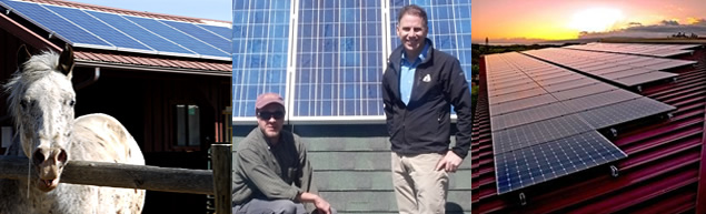 Residential Solar and satisfied customers! Large-scale solar. Solar for homes